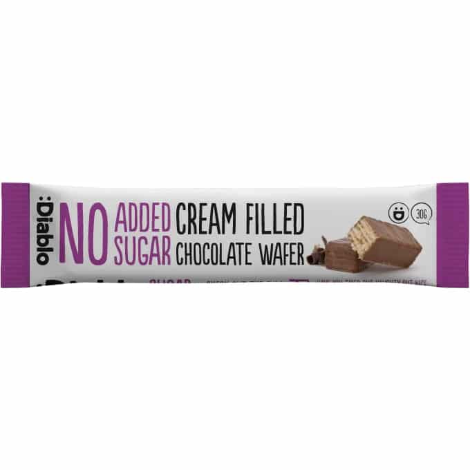 Wafer senza zuccheri aggiunti 30gr – Diablo